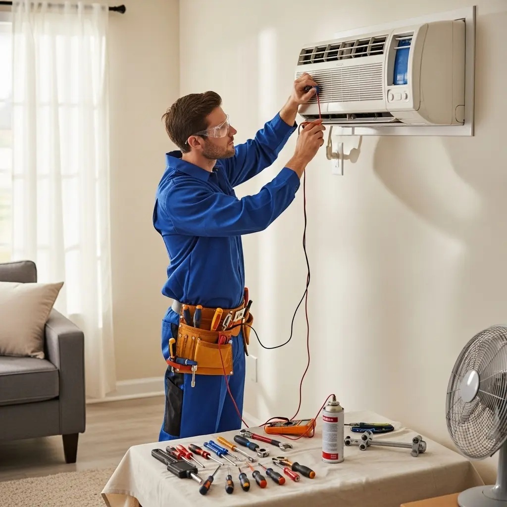 Soma Warmhaus Warmhaus klima gaz dolumu ve bakım – Enerji verimliliği artırıldı. - Teknik servis örneği